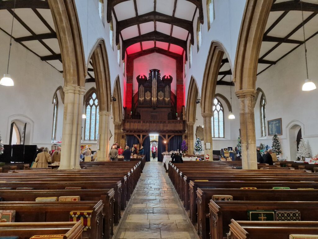 The organ at St Mary the Virgin, Finedon