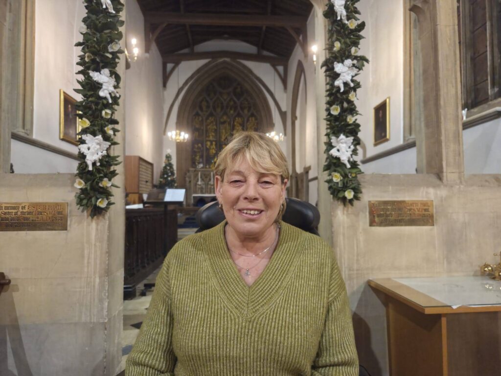Rev’d Yvonne, Assistant Priest at St Mary’s Finedon