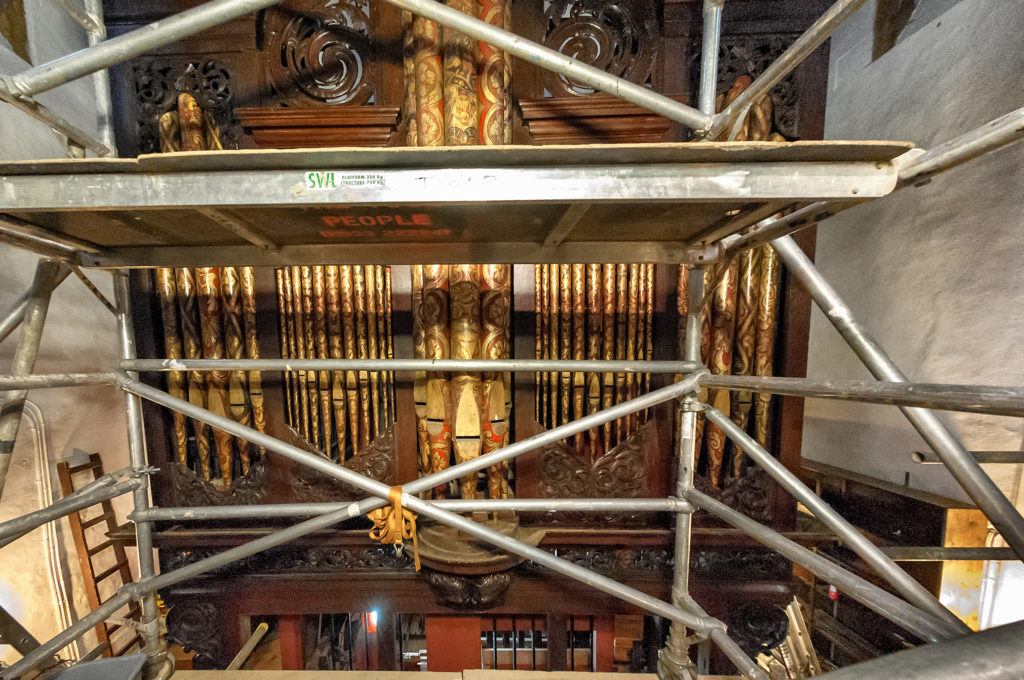 Organ restoration at St Mary the Virgin, Finedon